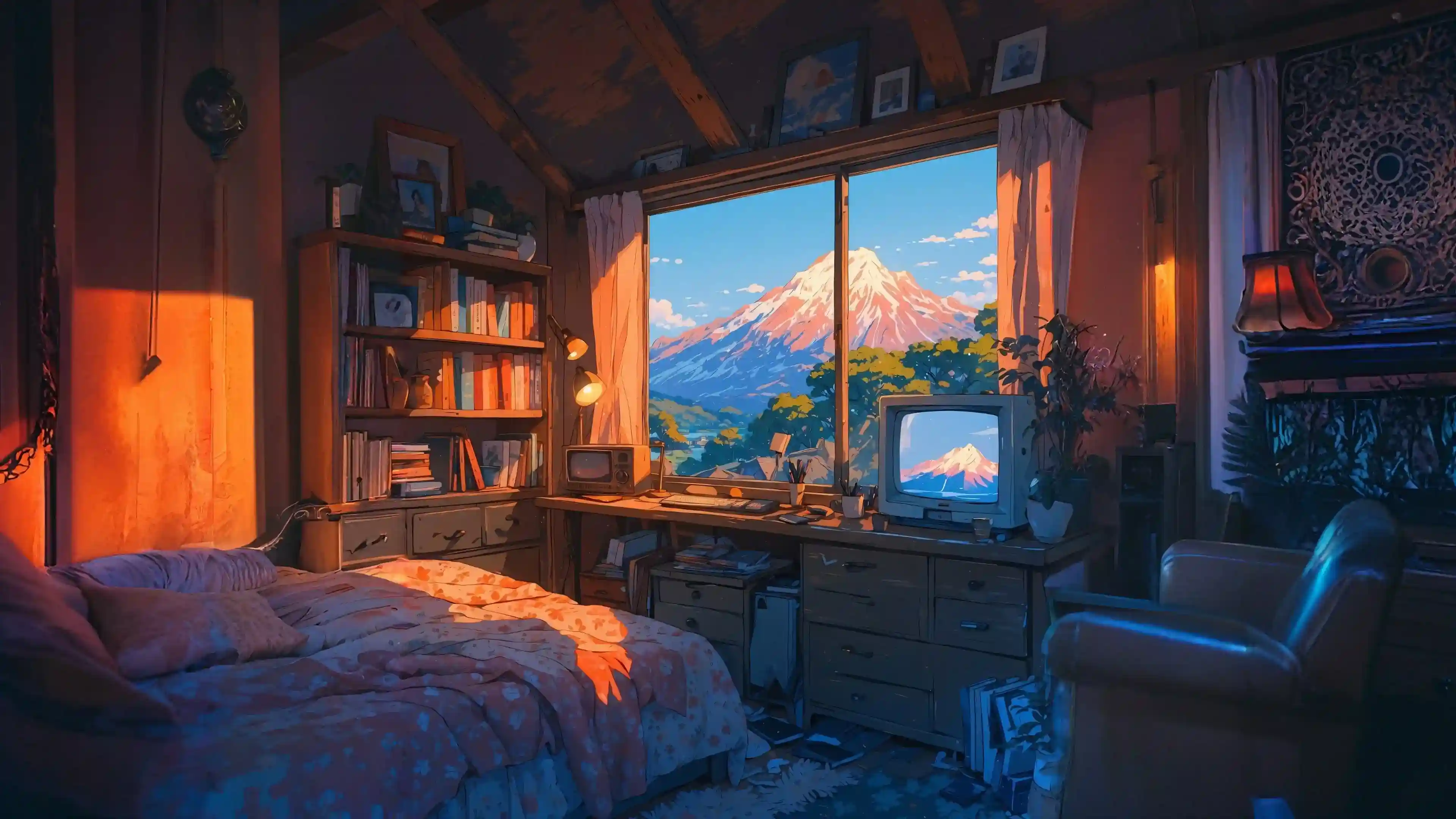 山间风景